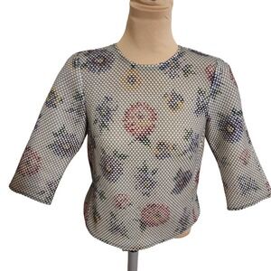 Worth New York Women Gray Sweatshirt 6